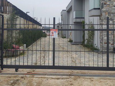 Yana kayar bahçe kapısı-1